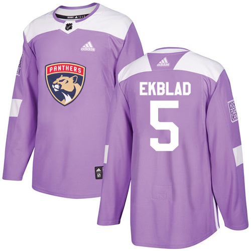Adidas Panthers #5 Aaron Ekblad Purple Authentic Fights Cancer Stitched Youth NHL Jersey Adidas Panthers #5 Aaron Ekblad Purple Authentic Fights Cancer Stitched Youth NHL Jersey