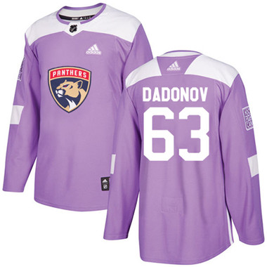 Adidas Panthers #63 Evgenii Dadonov Purple Authentic Fights Cancer Stitched NHL Jersey Adidas Panthers #63 Evgenii Dadonov Purple Authentic Fights Cancer Stitched NHL Jersey