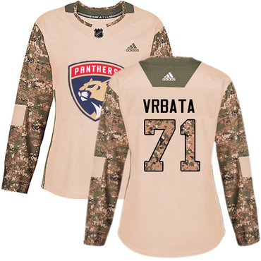 Adidas Panthers #71 Radim Vrbata Camo Authentic 2017 Veterans Day Women's Stitched NHL Jersey Adidas Panthers #71 Radim Vrbata Camo Authentic 2017 Veterans Day Women's Stitched NHL Jersey