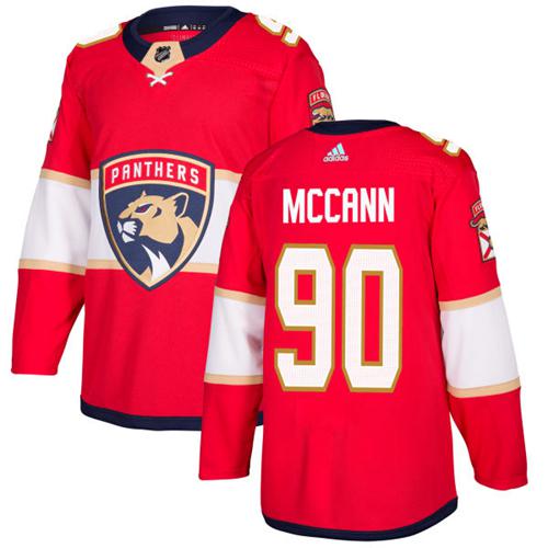 Adidas Panthers #90 Jared McCann Red Home Authentic Stitched NHL Jersey Adidas Panthers #90 Jared McCann Red Home Authentic Stitched NHL Jersey