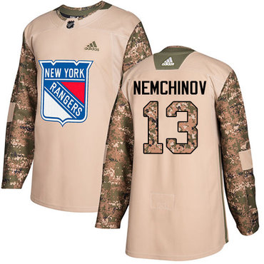 Adidas Rangers #13 Sergei Nemchinov Camo Authentic 2017 Veterans Day Stitched NHL Jersey Adidas Rangers #13 Sergei Nemchinov Camo Authentic 2017 Veterans Day Stitched NHL Jersey
