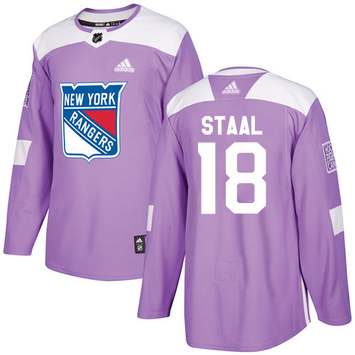 Adidas Rangers #18 Marc Staal Purple Authentic Fights Cancer Stitched Youth NHL Jersey Adidas Rangers #18 Marc Staal Purple Authentic Fights Cancer Stitched Youth NHL Jersey