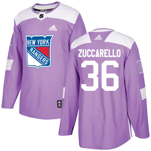 Adidas Rangers #36 Mats Zuccarello Purple Authentic Fights Cancer Stitched Youth NHL Jersey Adidas Rangers #36 Mats Zuccarello Purple Authentic Fights Cancer Stitched Youth NHL Jersey