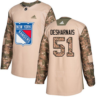 Adidas Rangers #51 David Desharnais Camo Authentic 2017 Veterans Day Stitched NHL Jersey Adidas Rangers #51 David Desharnais Camo Authentic 2017 Veterans Day Stitched NHL Jersey