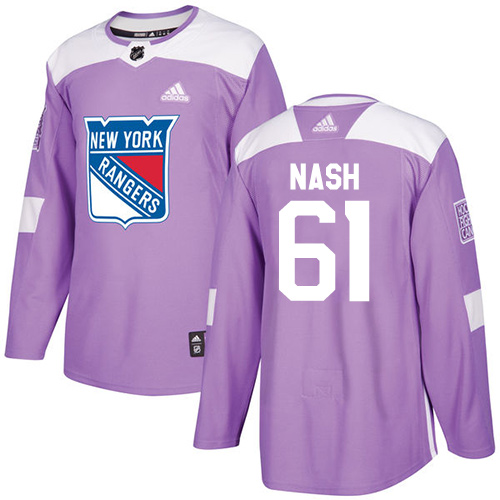 Adidas Rangers #61 Rick Nash Purple Authentic Fights Cancer Stitched Youth NHL Jersey Adidas Rangers #61 Rick Nash Purple Authentic Fights Cancer Stitched Youth NHL Jersey