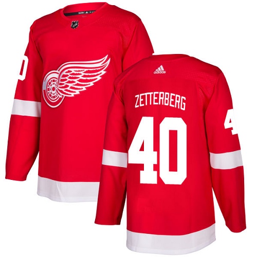 Adidas Red Wings #40 Henrik Zetterberg Red Home Authentic Stitched Youth NHL Jersey Adidas Red Wings #40 Henrik Zetterberg Red Home Authentic Stitched Youth NHL Jersey