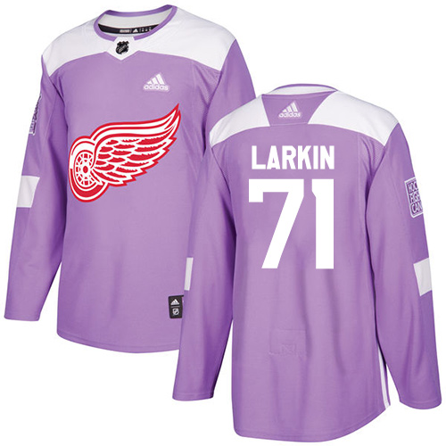 Adidas Red Wings #71 Dylan Larkin Purple Authentic Fights Cancer Stitched Youth NHL Jersey Adidas Red Wings #71 Dylan Larkin Purple Authentic Fights Cancer Stitched Youth NHL Jersey