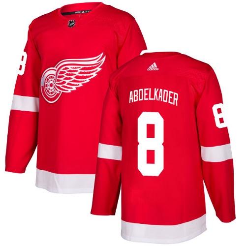 Adidas Red Wings #8 Justin Abdelkader Red Home Authentic Stitched Youth NHL Jersey Adidas Red Wings #8 Justin Abdelkader Red Home Authentic Stitched Youth NHL Jersey