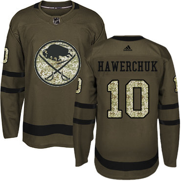 Adidas Sabres #10 Dale Hawerchuk Green Salute to Service Stitched NHL Jersey Adidas Sabres #10 Dale Hawerchuk Green Salute to Service Stitched NHL Jersey