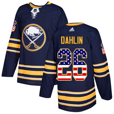 Adidas Sabres #26 Rasmus Dahlin Navy Blue Home Authentic USA Flag Youth Stitched NHL Jersey Adidas Sabres #26 Rasmus Dahlin Navy Blue Home Authentic USA Flag Youth Stitched NHL Jersey