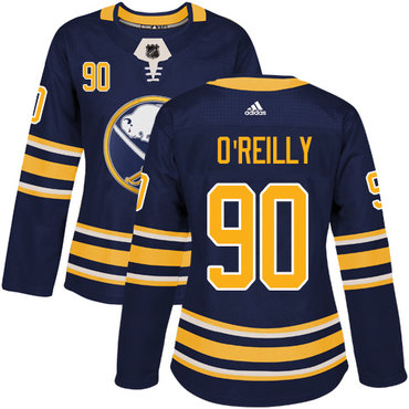 Adidas Sabres #90 Ryan O'Reilly Navy Blue Home Authentic Women's Stitched NHL Jersey Adidas Sabres #90 Ryan O'Reilly Navy Blue Home Authentic Women's Stitched NHL Jersey
