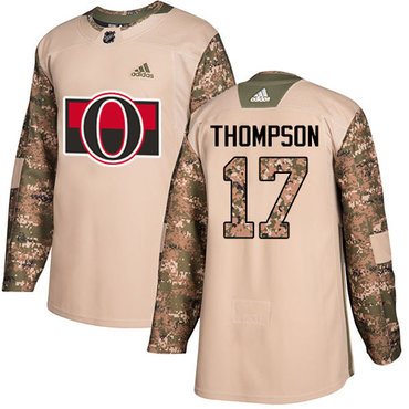 Adidas Senators #17 Nate Thompson Camo Authentic 2017 Veterans Day Stitched NHL Jersey Adidas Senators #17 Nate Thompson Camo Authentic 2017 Veterans Day Stitched NHL Jersey