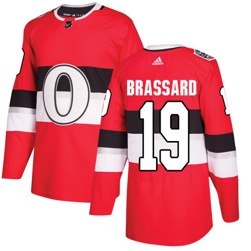Adidas Senators #19 Derick Brassard Red Authentic 2017 100 Classic Stitched NHL Jersey Adidas Senators #19 Derick Brassard Red Authentic 2017 100 Classic Stitched NHL Jersey