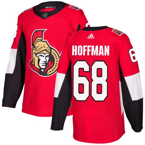 Adidas Senators #68 Mike Hoffman Red Home Authentic Stitched Youth NHL Jersey Adidas Senators #68 Mike Hoffman Red Home Authentic Stitched Youth NHL Jersey