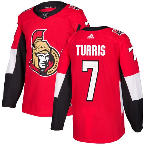 Adidas Senators #7 Kyle Turris Red Home Authentic Stitched Youth NHL Jersey Adidas Senators #7 Kyle Turris Red Home Authentic Stitched Youth NHL Jersey