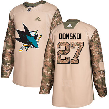 Adidas Sharks #27 Joonas Donskoi Camo Authentic 2017 Veterans Day Stitched NHL Jersey Adidas Sharks #27 Joonas Donskoi Camo Authentic 2017 Veterans Day Stitched NHL Jersey