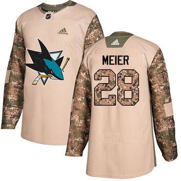 Adidas Sharks #28 Timo Meier Camo Authentic 2017 Veterans Day Stitched NHL Jersey Adidas Sharks #28 Timo Meier Camo Authentic 2017 Veterans Day Stitched NHL Jersey
