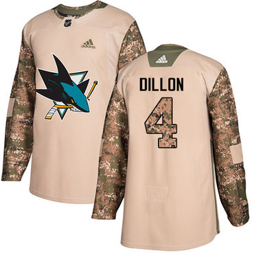 Adidas Sharks #4 Brenden Dillon Camo Authentic 2017 Veterans Day Stitched NHL Jersey Adidas Sharks #4 Brenden Dillon Camo Authentic 2017 Veterans Day Stitched NHL Jersey
