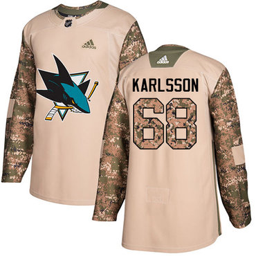 Adidas Sharks #68 Melker Karlsson Camo Authentic 2017 Veterans Day Stitched Youth NHL Jersey Adidas Sharks #68 Melker Karlsson Camo Authentic 2017 Veterans Day Stitched Youth NHL Jersey