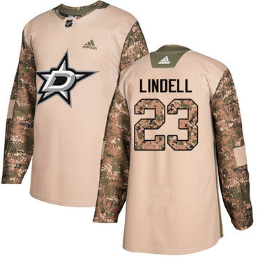 Adidas Stars #23 Esa Lindell Camo Authentic 2017 Veterans Day Stitched NHL Jersey Adidas Stars #23 Esa Lindell Camo Authentic 2017 Veterans Day Stitched NHL Jersey