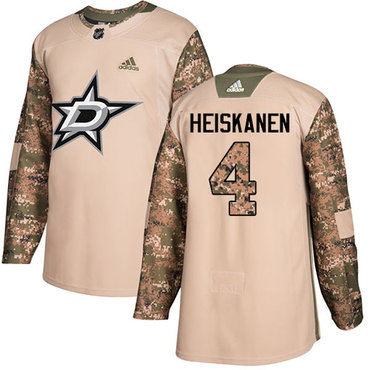 Adidas Stars #4 Miro Heiskanen Camo Authentic 2017 Veterans Day Youth Stitched NHL Jersey Adidas Stars #4 Miro Heiskanen Camo Authentic 2017 Veterans Day Youth Stitched NHL Jersey