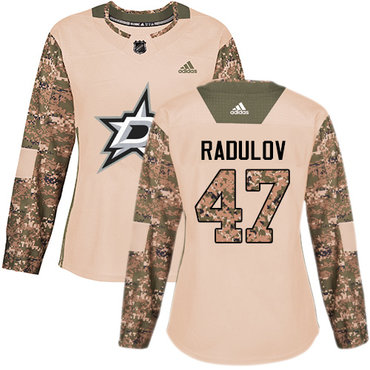 Adidas Stars #47 Alexander Radulov Camo Authentic 2017 Veterans Day Women's Stitched NHL Jersey Adidas Stars #47 Alexander Radulov Camo Authentic 2017 Veterans Day Women's Stitched NHL Jersey