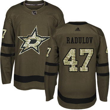 Adidas Stars #47 Alexander Radulov Green Salute to Service Youth Stitched NHL Jersey Adidas Stars #47 Alexander Radulov Green Salute to Service Youth Stitched NHL Jersey