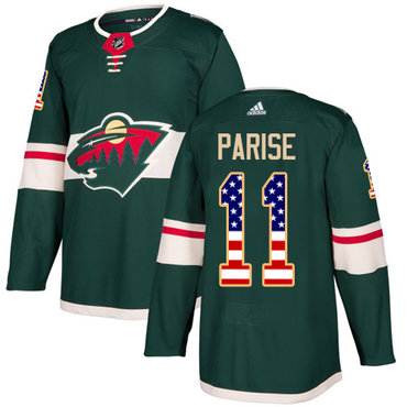 Adidas Wild #11 Zach Parise Green Home Authentic USA Flag Stitched Youth NHL Jersey Adidas Wild #11 Zach Parise Green Home Authentic USA Flag Stitched Youth NHL Jersey