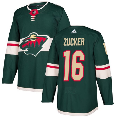 Adidas Wild #16 Jason Zucker Green Home Authentic Stitched Youth NHL Jersey Adidas Wild #16 Jason Zucker Green Home Authentic Stitched Youth NHL Jersey