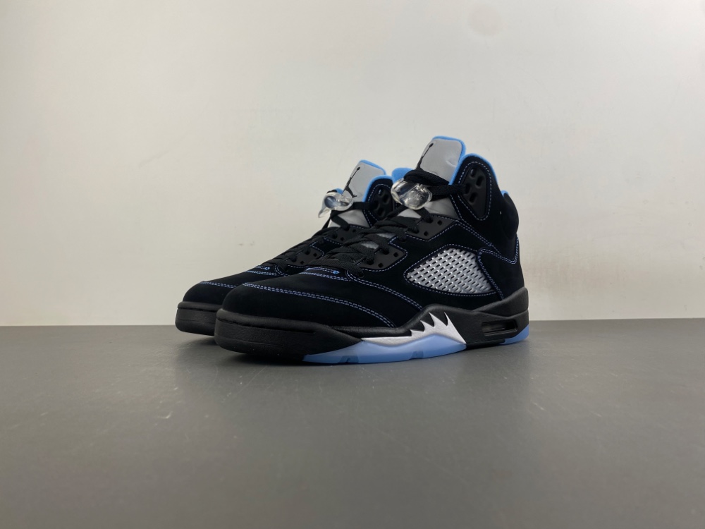 Air Jordan 5 Retro'Black University Blue' 2026 DD0587-008