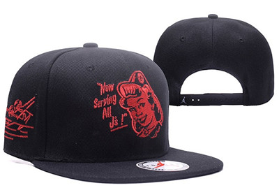 Air Jordan Now Serving All J's Black Fashion Adjustable Hat