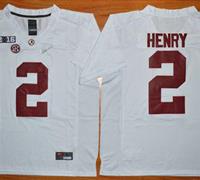 Alabama Crimson Tide #2 Derrick Henry White 2016 National Championship Stitched NCAA Jersey Alabama Crimson Tide #2 Derrick Henry White 2016 National Championship Stitched NCAA Jersey