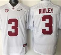 Alabama Crimson Tide #3 Calvin Ridley White 2016 National Championship Stitched NCAA Jersey Alabama Crimson Tide #3 Calvin Ridley White 2016 National Championship Stitched NCAA Jersey