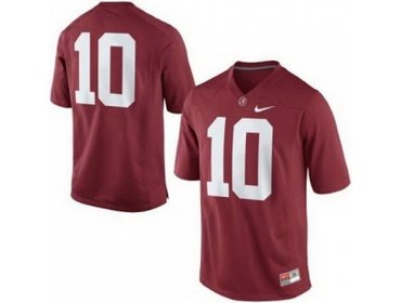 Alabama Crimson Tide 10 A.J McCarron Red College Football Limited NCAA Jerseys