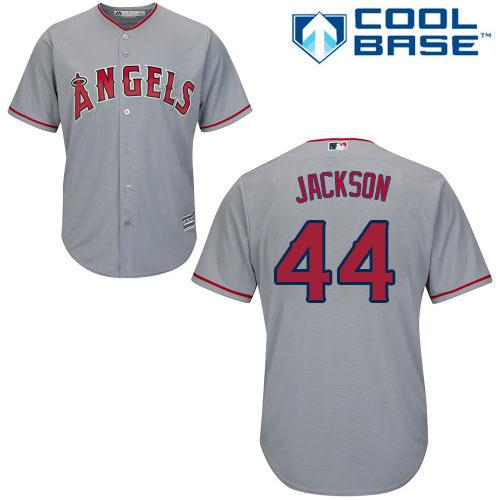 Angels #44 Reggie Jackson Grey Cool Base Stitched Youth MLB Jersey Angels #44 Reggie Jackson Grey Cool Base Stitched Youth MLB Jersey