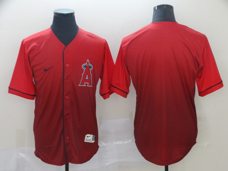 Angels Blank Red Drift Fashion Jersey