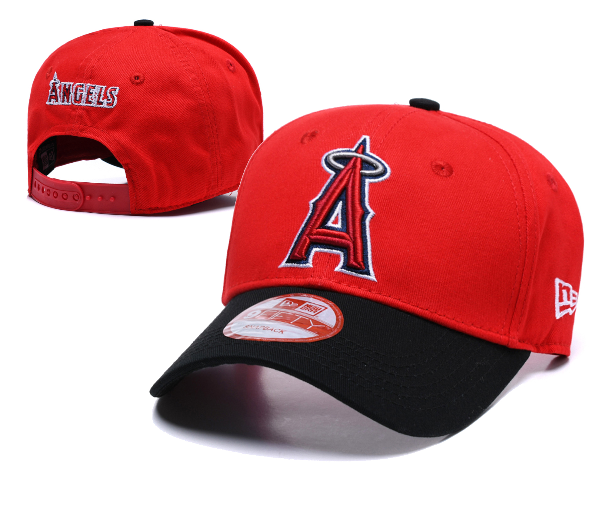 Angels Fresh Logo Red Adjustable Hat TX