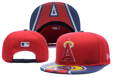 Angels Team Logo Red Adjustable Hat YD