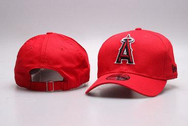 Angels Team Logo Red Adjustable Hat YP