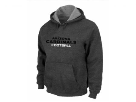 Arizona Cardinals Authentic font Pullover Hoodie D.Grey
