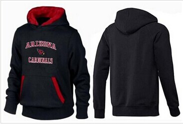 Arizona Cardinals Heart & Soul Pullover Hoodie Black & Red Arizona Cardinals Heart & Soul Pullover Hoodie Black & Red