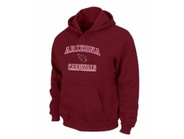 Arizona Cardinals Heart & Soul Pullover Hoodie Red