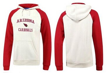 Arizona Cardinals Heart & Soul Pullover Hoodie White & Red Arizona Cardinals Heart & Soul Pullover Hoodie White & Red