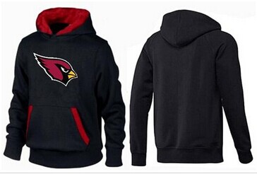 Arizona Cardinals Logo Pullover Hoodie Black & Red Arizona Cardinals Logo Pullover Hoodie Black & Red