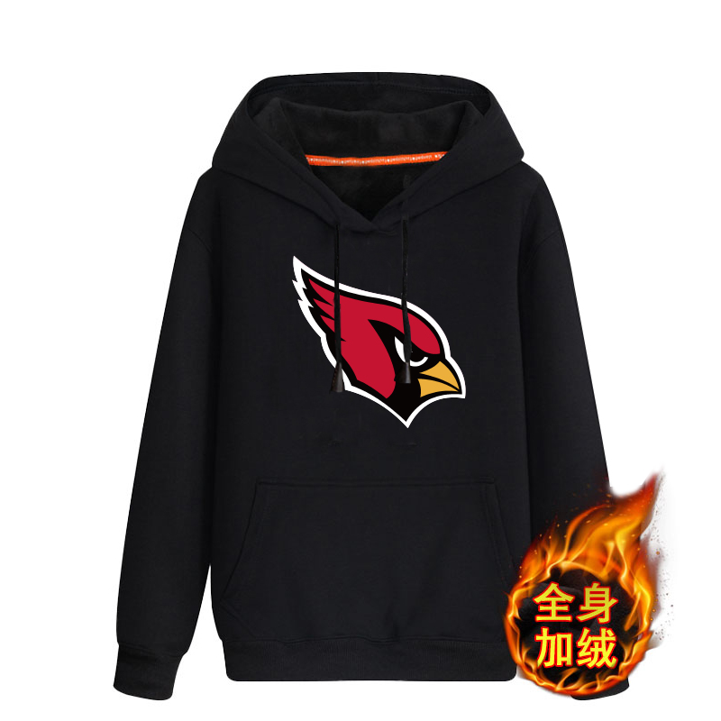 Arizona Cardinals Men's Winter Thick NFL Pullover Hoodie Arizona Cardinals Men's Winter Thick NFL Pullover Hoodie