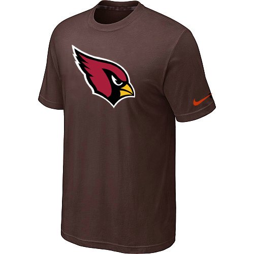 Arizona Cardinals Sideline Legend Authentic Logo Dri-fit T-Shirt Brown