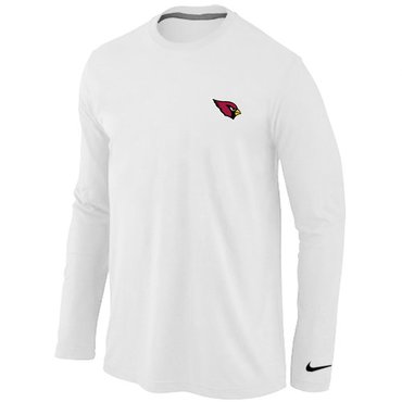 Arizona Cardinals Sideline Legend Authentic Long Sleeve T-Shirt White Arizona Cardinals Sideline Legend Authentic Long Sleeve T-Shirt White