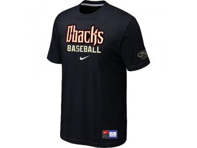 Arizona Diamondbacks Crimson Black NEW Short Sleeve Practice T-Shirt Arizona Diamondbacks Crimson Black NEW Short Sleeve Practice T-Shirt