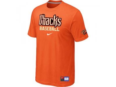 Arizona Diamondbacks Crimson Orange NEW Short Sleeve Practice T-Shirt Arizona Diamondbacks Crimson Orange NEW Short Sleeve Practice T-Shirt