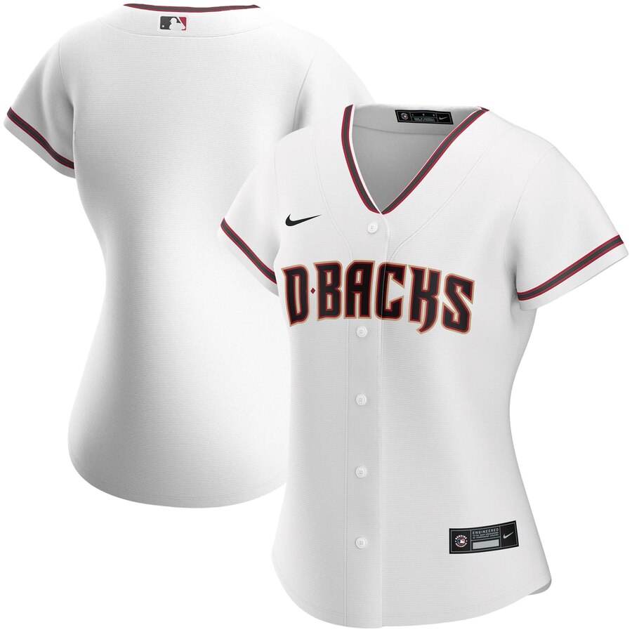 Arizona Diamondbacks Nike Women's Home 2020 MLB Team Jersey White Arizona Diamondbacks Nike Women's Home 2020 MLB Team Jersey White